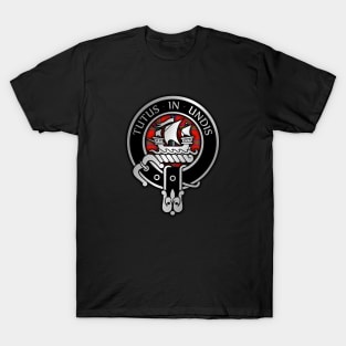 Clan Wood Crest & Tartan T-Shirt